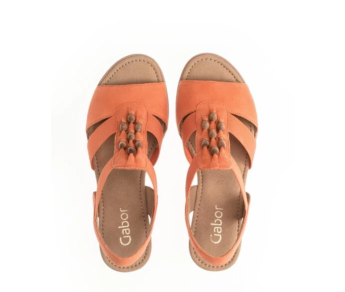 Gabor Sandaler Dame Oransje | NO0002468