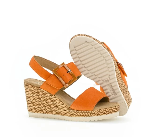 Gabor Sandaler Dame Oransje | NO0002684