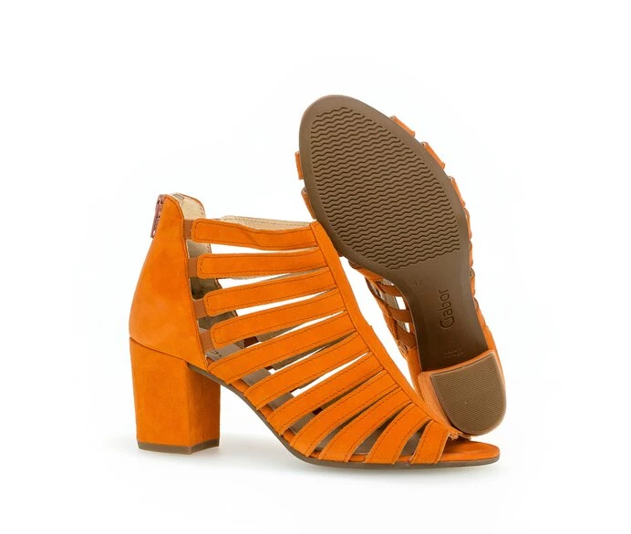 Gabor Sandaler Dame Oransje | NO0002939