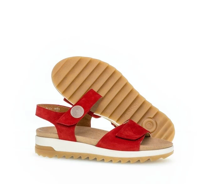 Gabor Sandaler Dame Rød | NO0002205