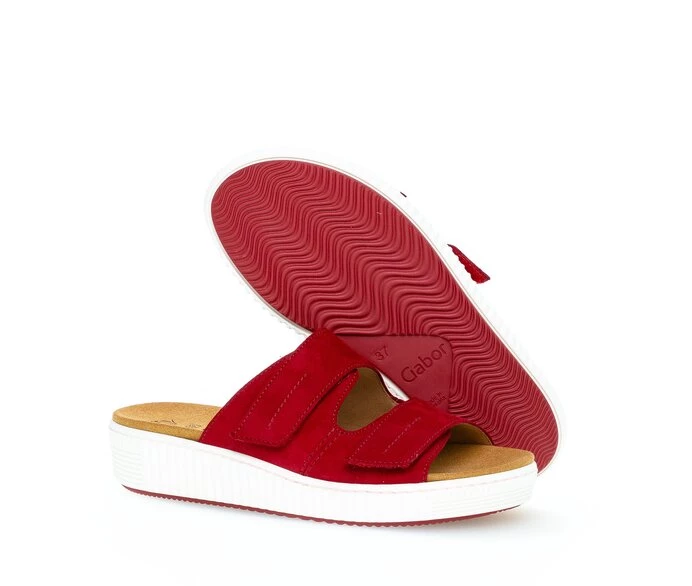 Gabor Sandaler Dame Rød | NO0002569