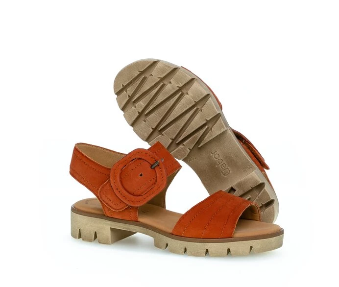 Gabor Sandaler Dame Rød | NO0002633