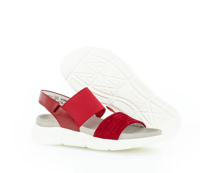 Gabor Sandaler Dame Rød | NO0002736