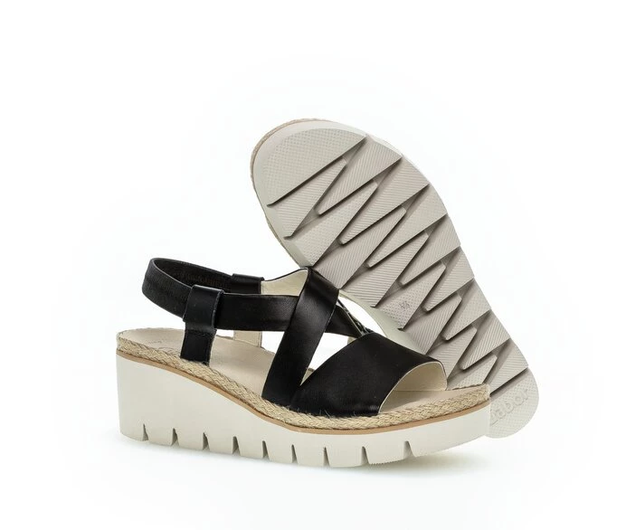 Gabor Sandaler Dame Svarte | NO0002240