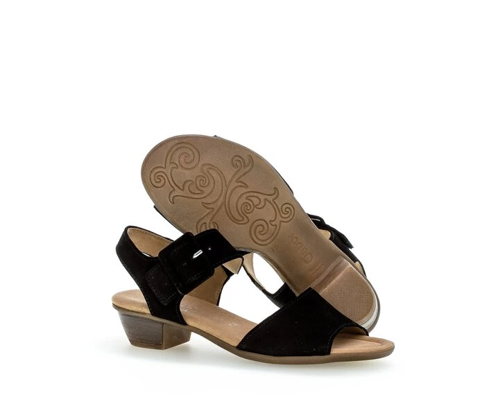 Gabor Sandaler Dame Svarte | NO0002256