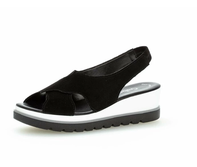 Gabor Sandaler Dame Svarte | NO0002296