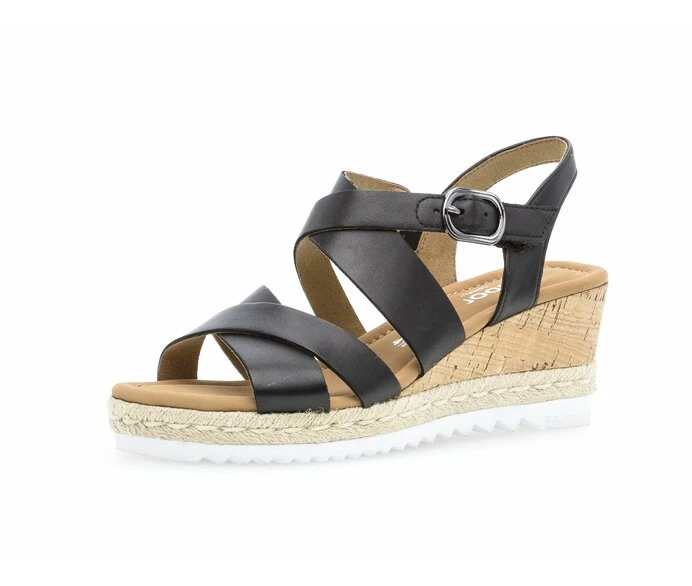 Gabor Sandaler Dame Svarte | NO0002504