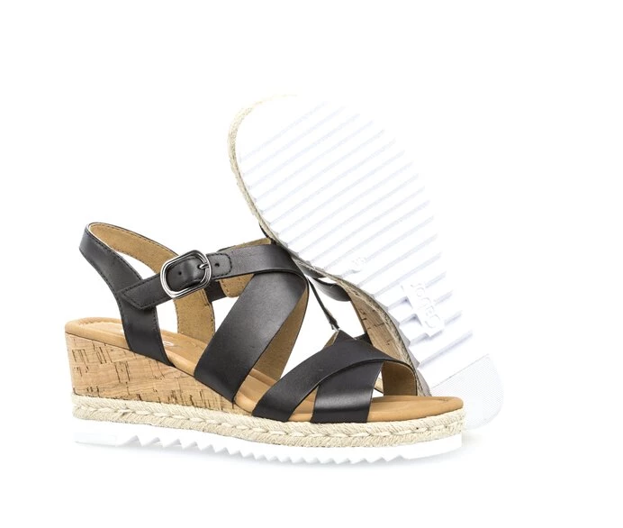 Gabor Sandaler Dame Svarte | NO0002504