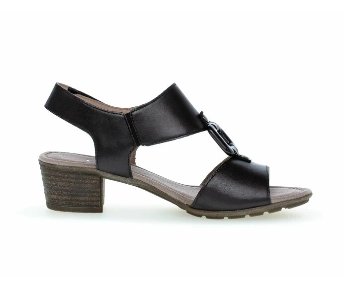 Gabor Sandaler Dame Svarte | NO0002522