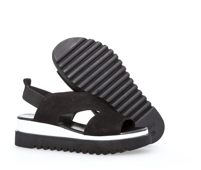 Gabor Sandaler Dame Svarte | NO0002541