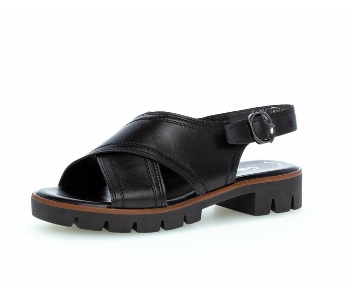 Gabor Sandaler Dame Svarte | NO0002558