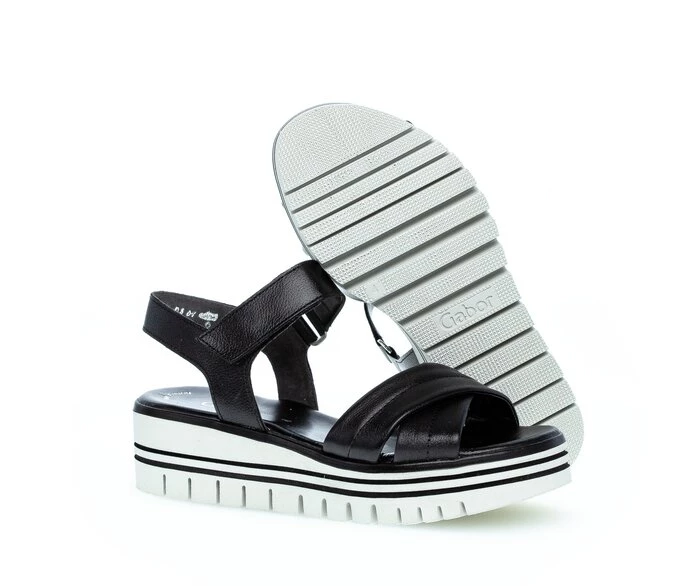 Gabor Sandaler Dame Svarte | NO0002561