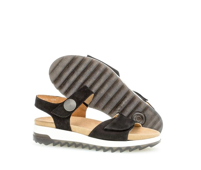 Gabor Sandaler Dame Svarte | NO0002638