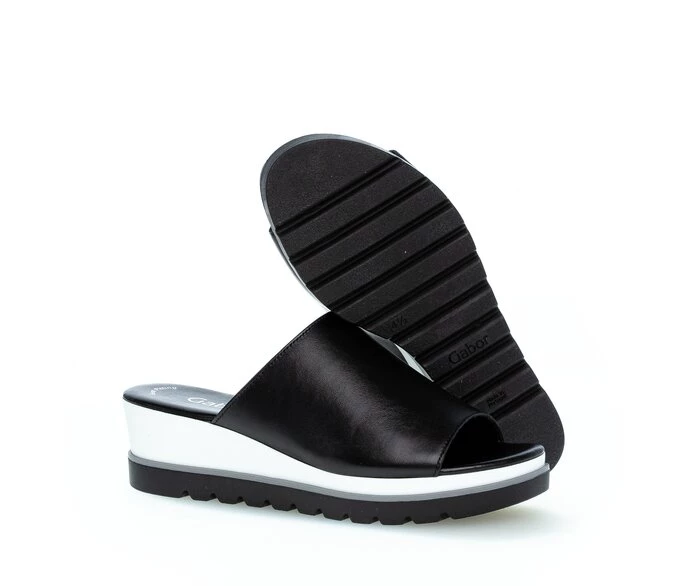 Gabor Sandaler Dame Svarte | NO0002639