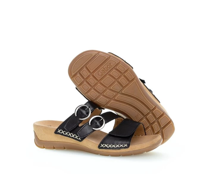 Gabor Sandaler Dame Svarte | NO0002664