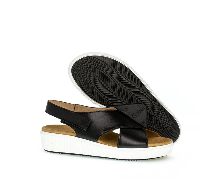 Gabor Sandaler Dame Svarte | NO0002668