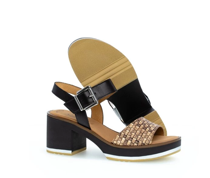 Gabor Sandaler Dame Svarte | NO0002676