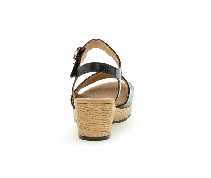 Gabor Sandaler Dame Svarte | NO0002717