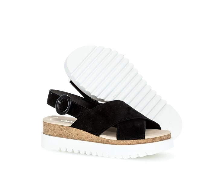 Gabor Sandaler Dame Svarte | NO0002731