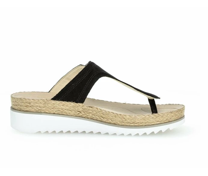 Gabor Sandaler Dame Svarte | NO0002750