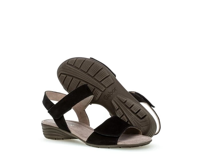 Gabor Sandaler Dame Svarte | NO0002756