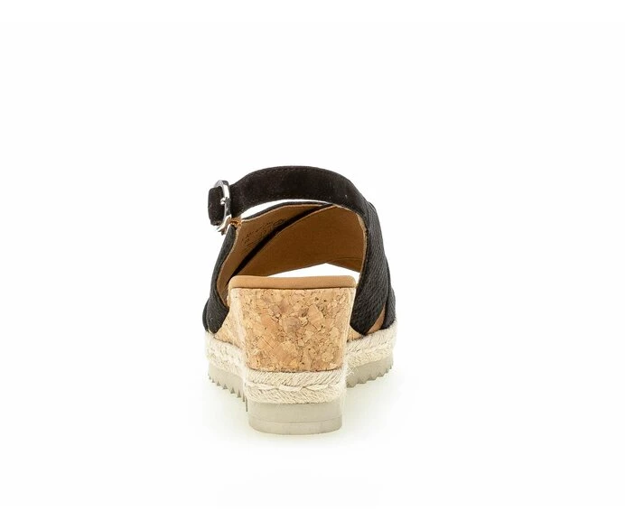 Gabor Sandaler Dame Svarte | NO0002772