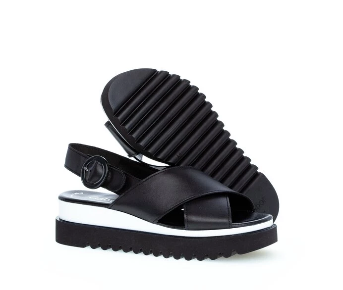 Gabor Sandaler Dame Svarte | NO0002788