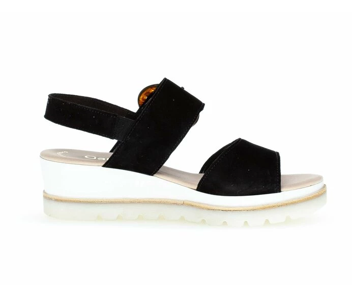 Gabor Sandaler Dame Svarte | NO0002802