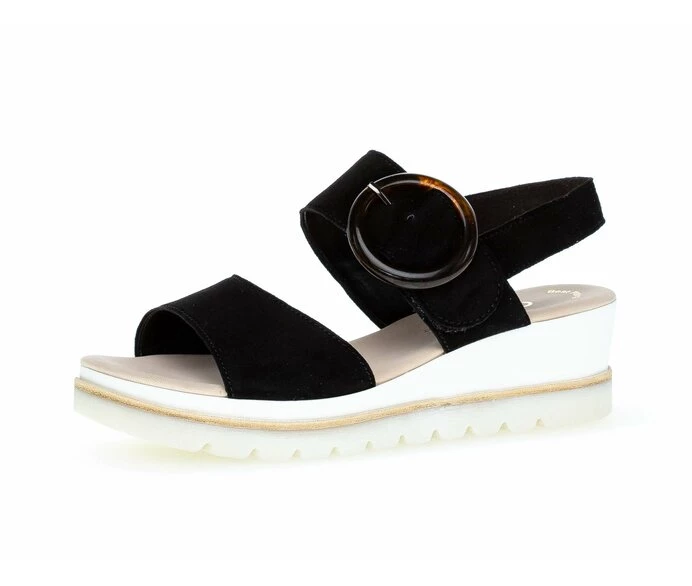 Gabor Sandaler Dame Svarte | NO0002802