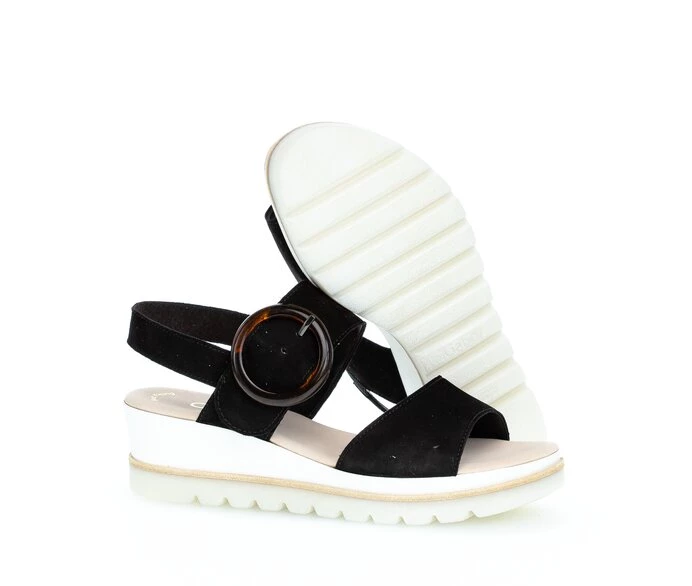 Gabor Sandaler Dame Svarte | NO0002802