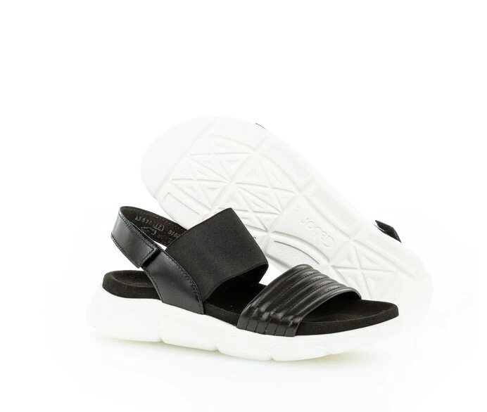 Gabor Sandaler Dame Svarte | NO0002809