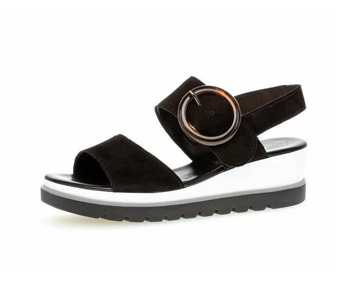 Gabor Sandaler Dame Svarte | NO0002862