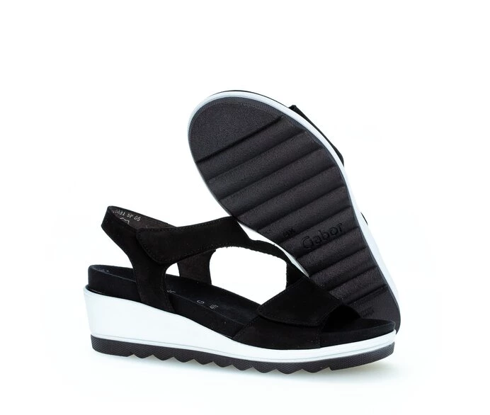 Gabor Sandaler Dame Svarte | NO0002903