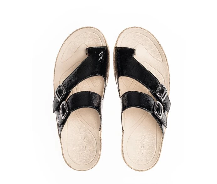 Gabor Sandaler Dame Svarte | NO0002949